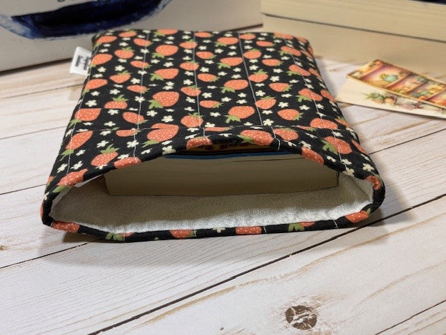 The Strawberry on Black Book Sleeve