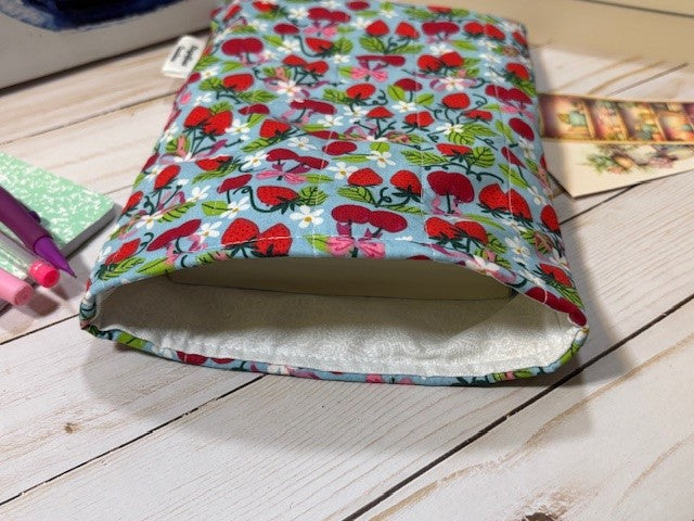The Strawberry & Cherry on Blue Book Sleeve