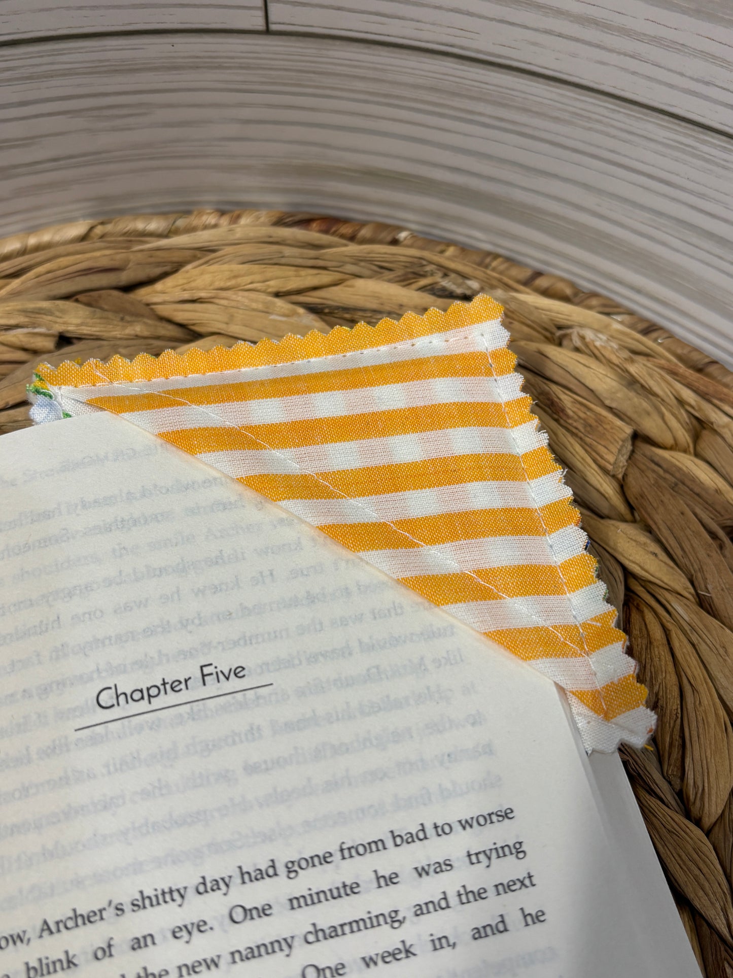 Bunny Gnome Corner Bookmark