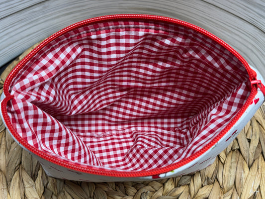 The Red Picnic Cherry Accessory Bag