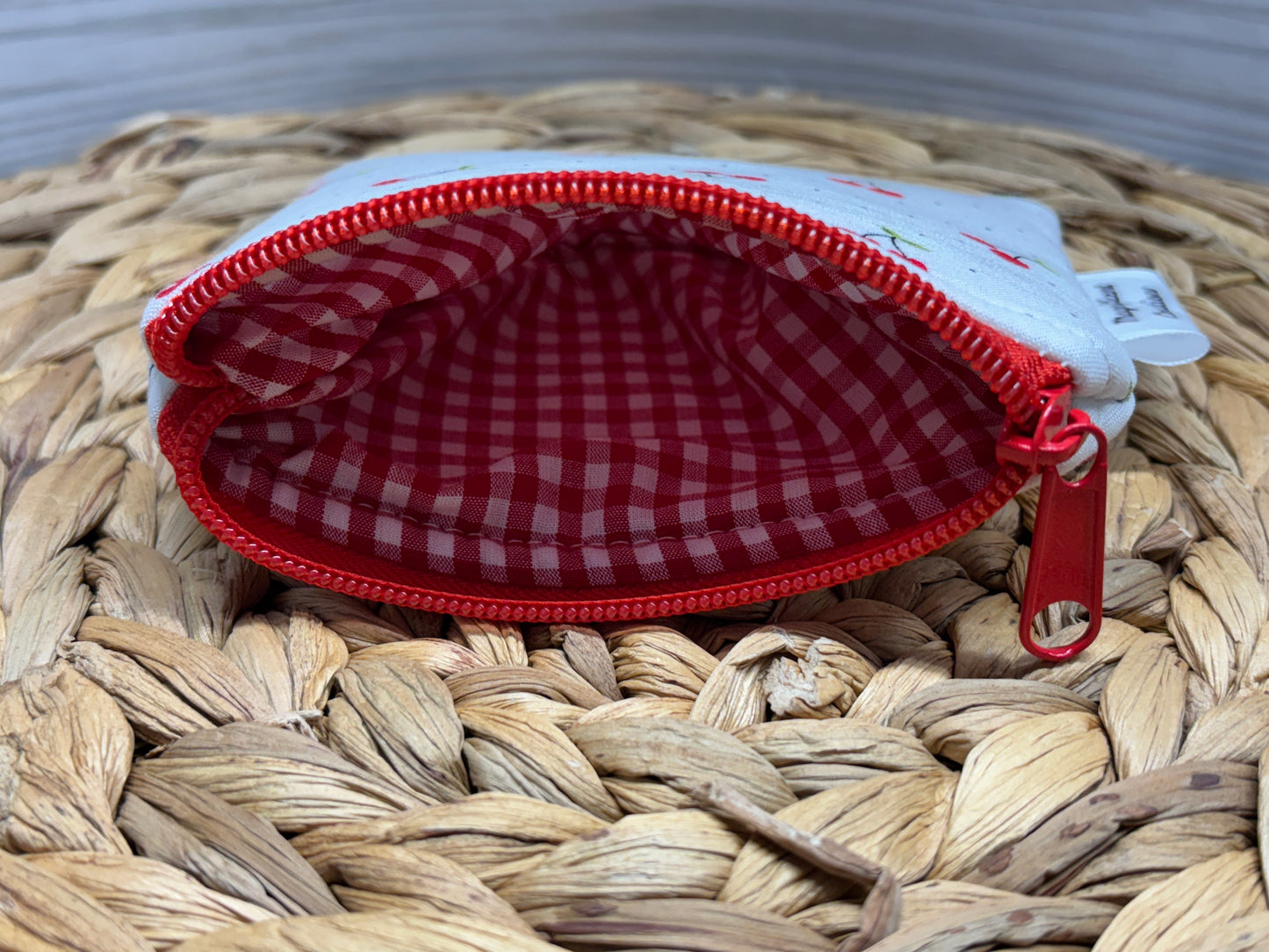 The Cherry Picnic Mini Wallet