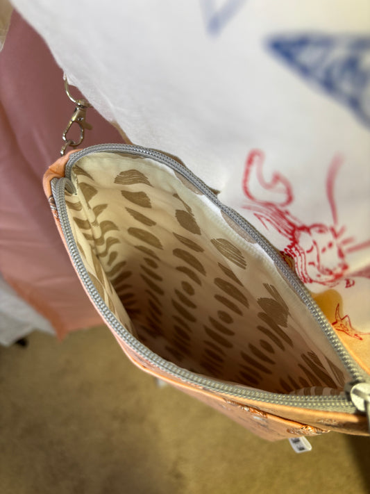 The Peach Strawberry Crossbody Bag