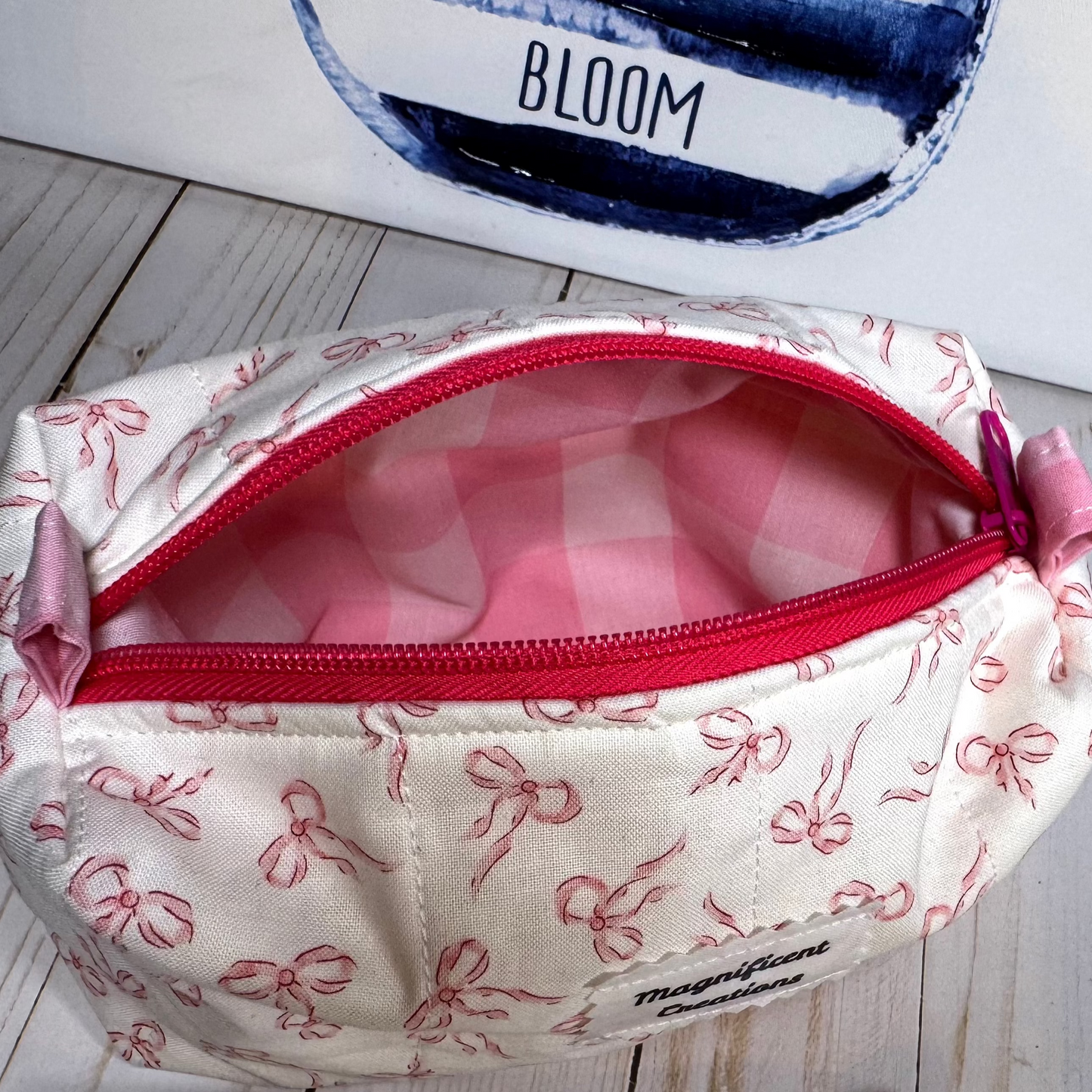 The White Bow Tie Everything Bag