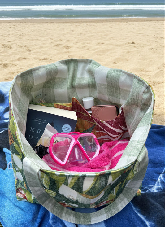 Palm Leaves Beach Tote Bag