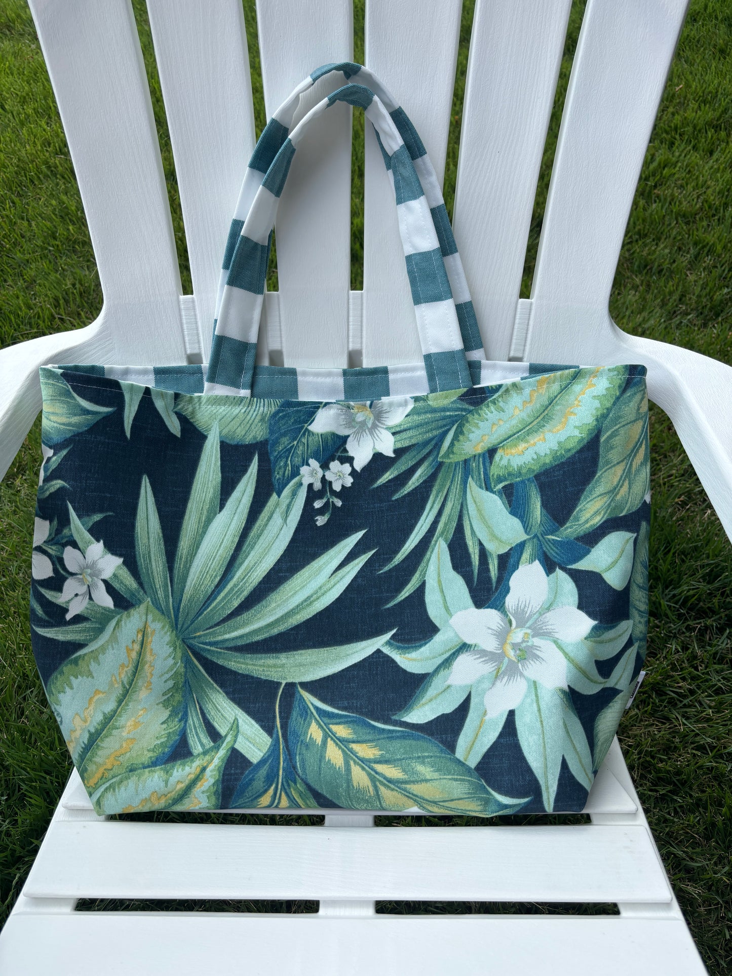 Tahiti Flower Beach Tote Bag