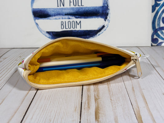 The Yellow Pencil Mini Pouch