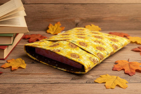 Fall Sunflower Book Sleeve