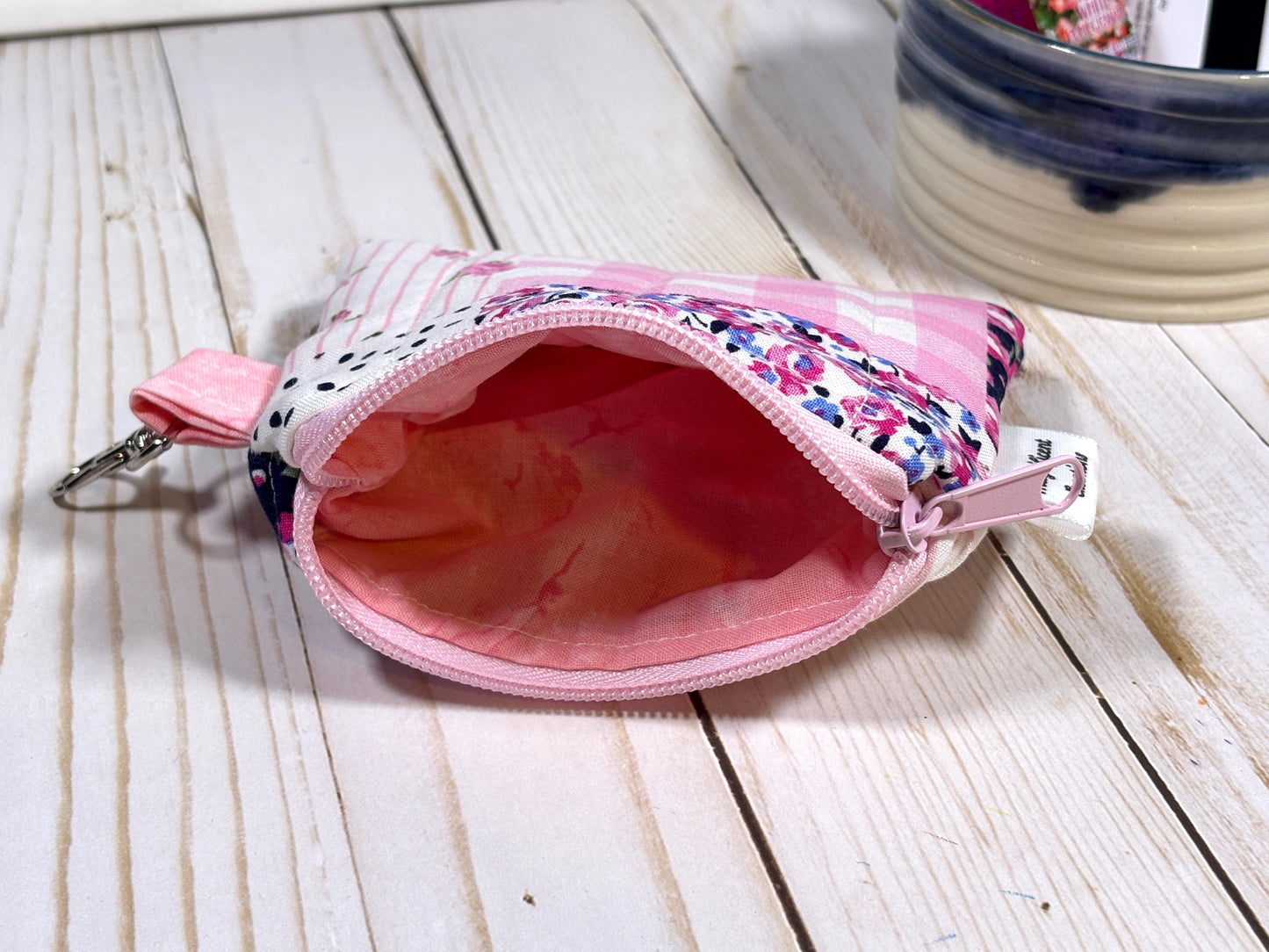 The Pink Patch Mini Wallet