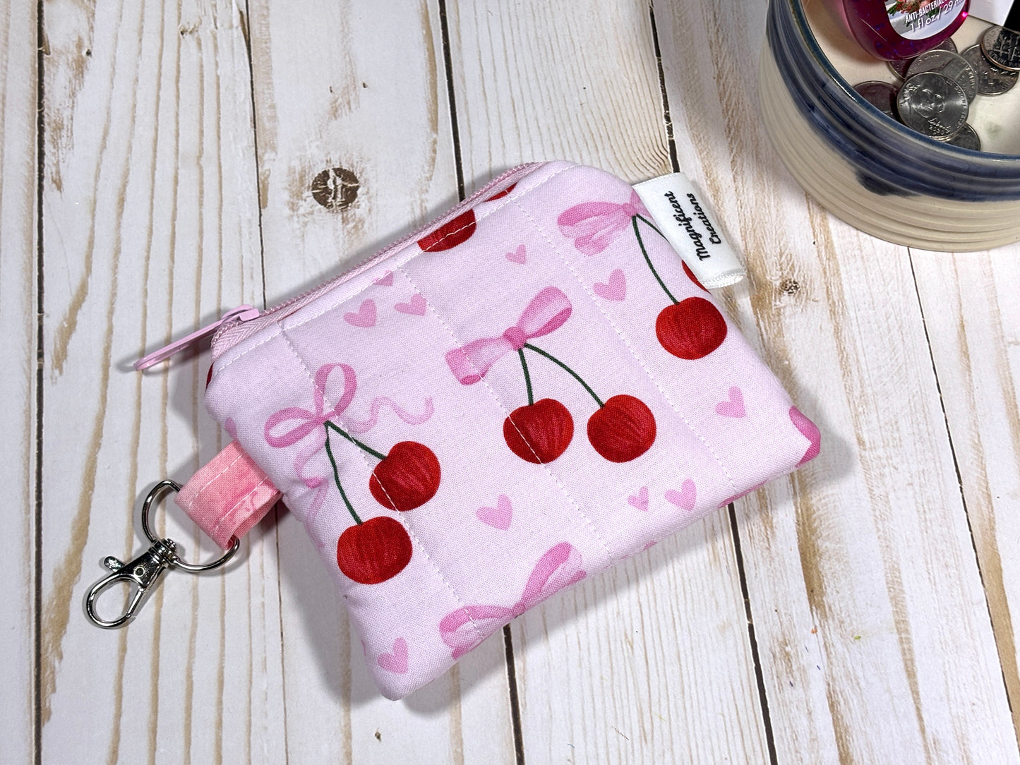 The Cherry Bow Mini Wallet
