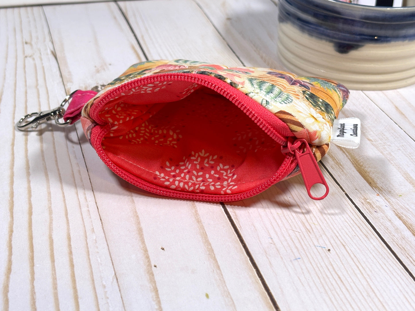 The Pink Cactus Mini Wallet
