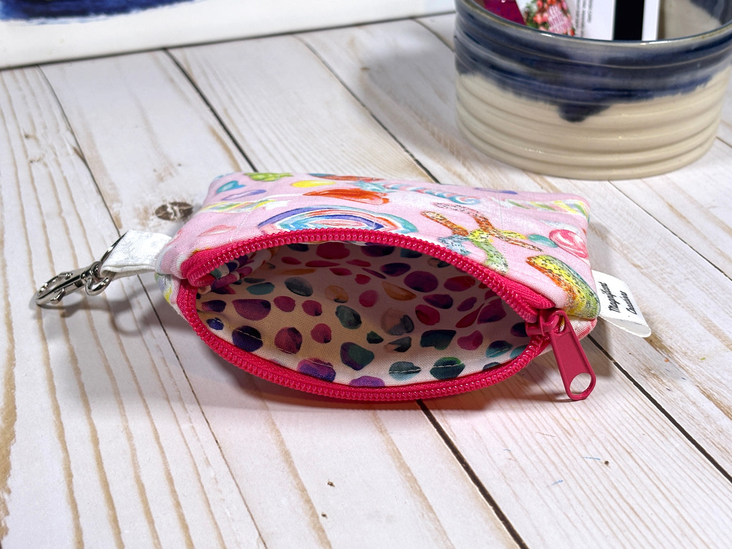 The Cherry Disco Ball Mini Wallet