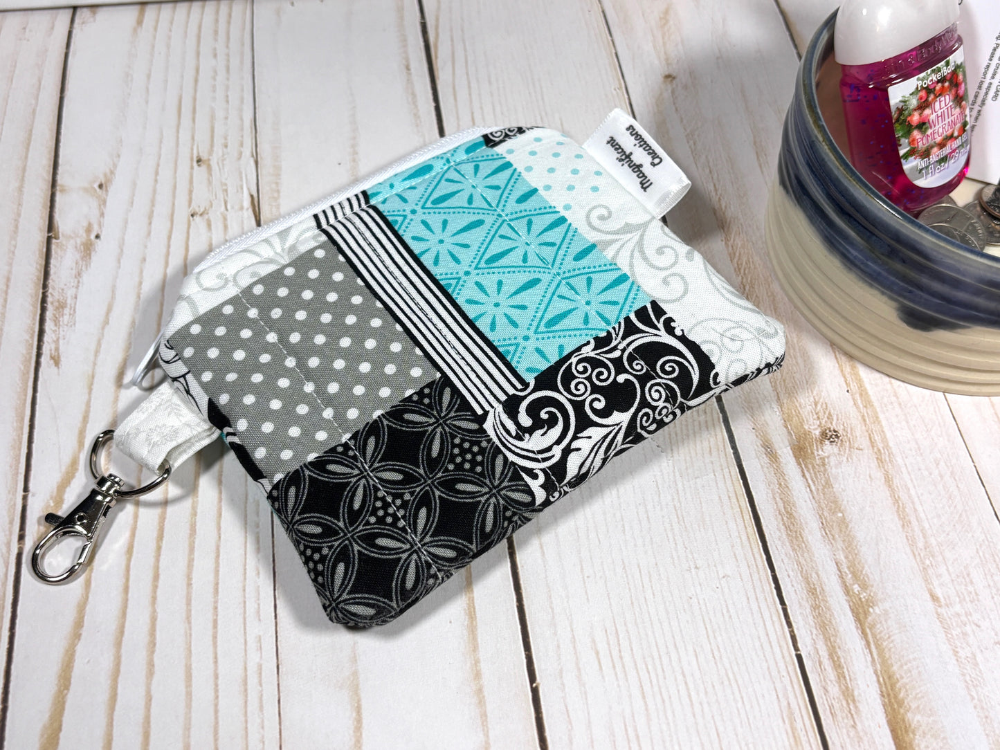 The Blue Patch Mini Wallet