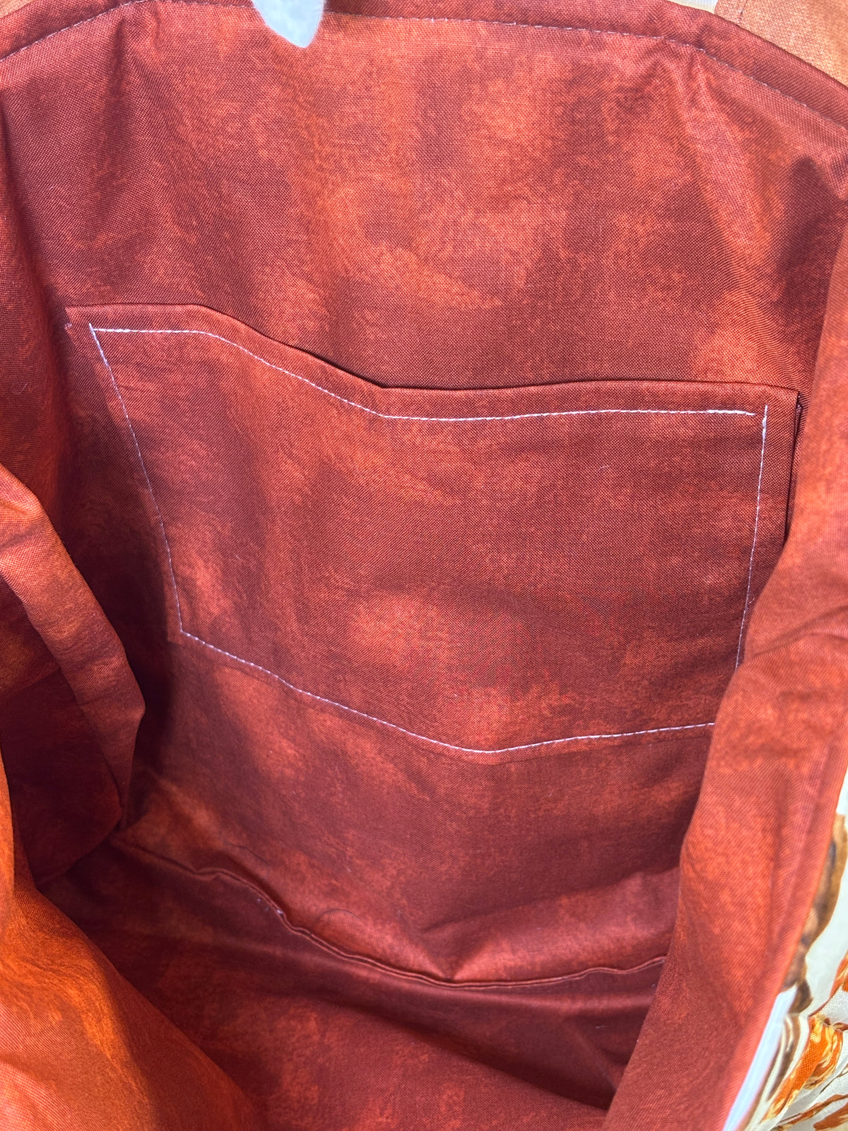 Fall Bow Medium Tote Bag