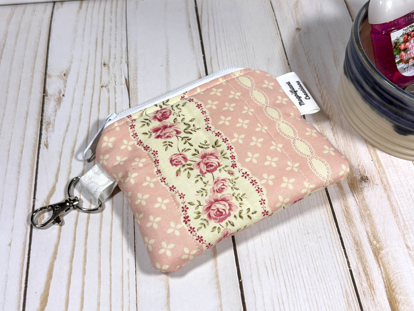 The Pink Rose Mini Wallet