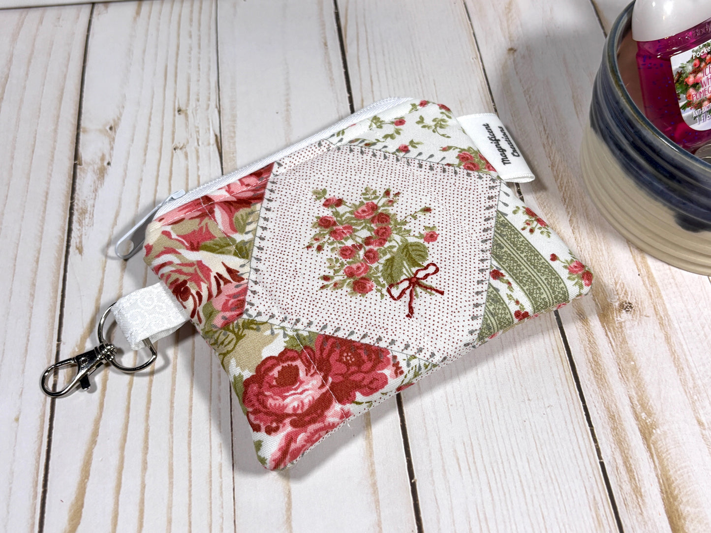 The Red Rose Mini Wallet