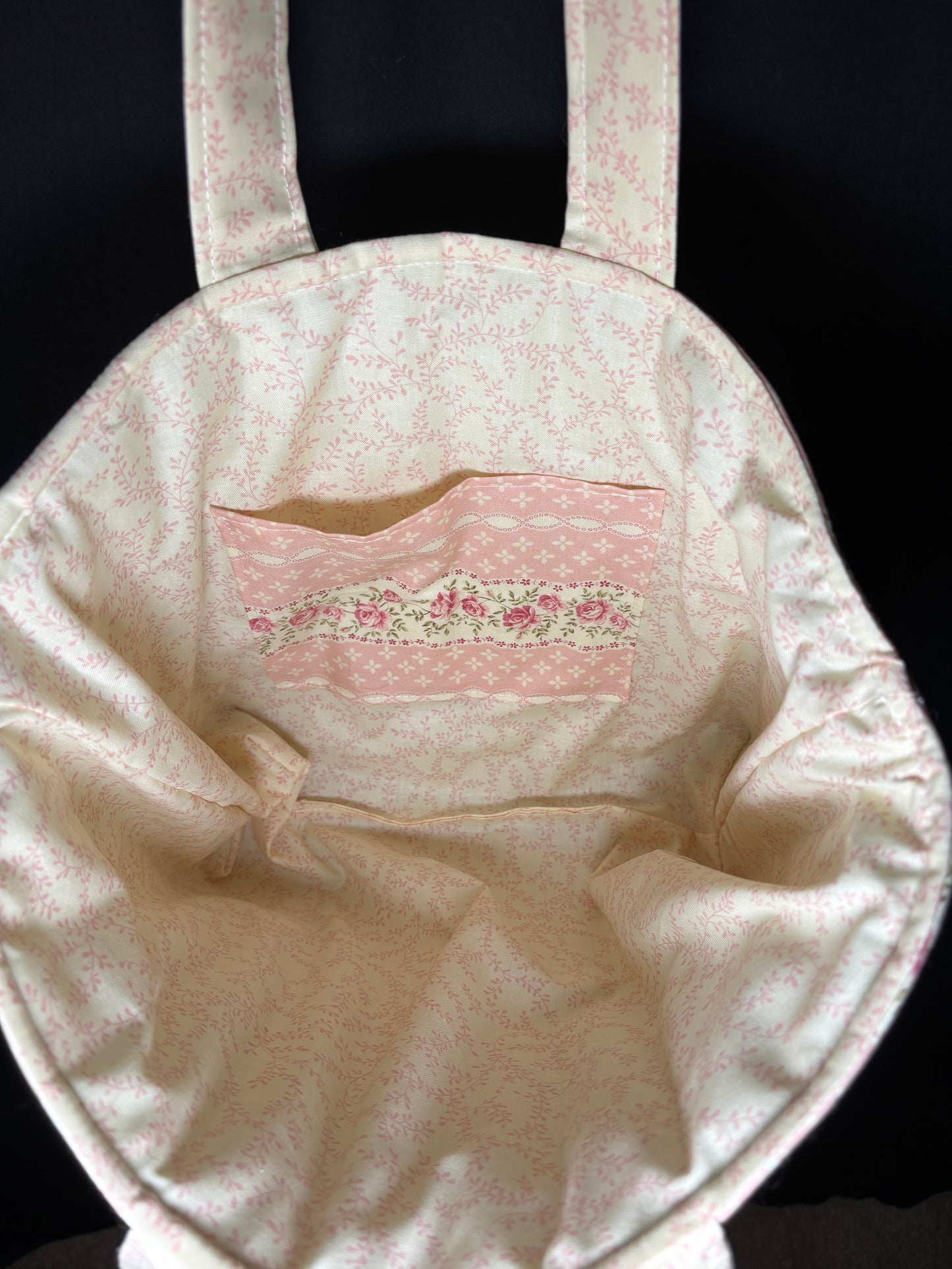 The Stripe Rose Tote Bag