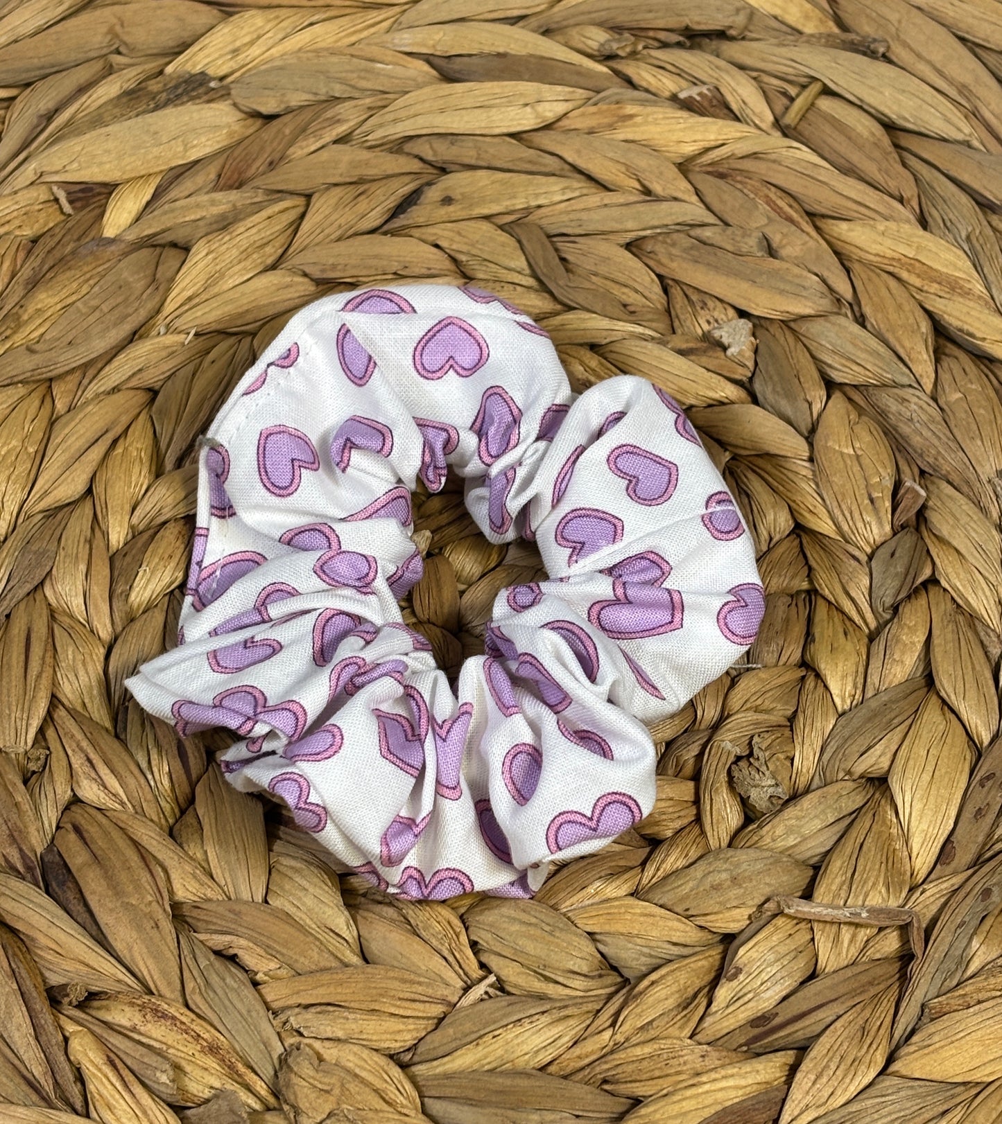 Purple Heart Scrunchie