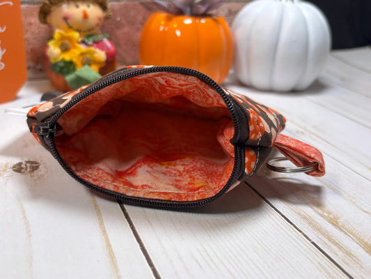Fall Mini Mushrooms Mini Wallet