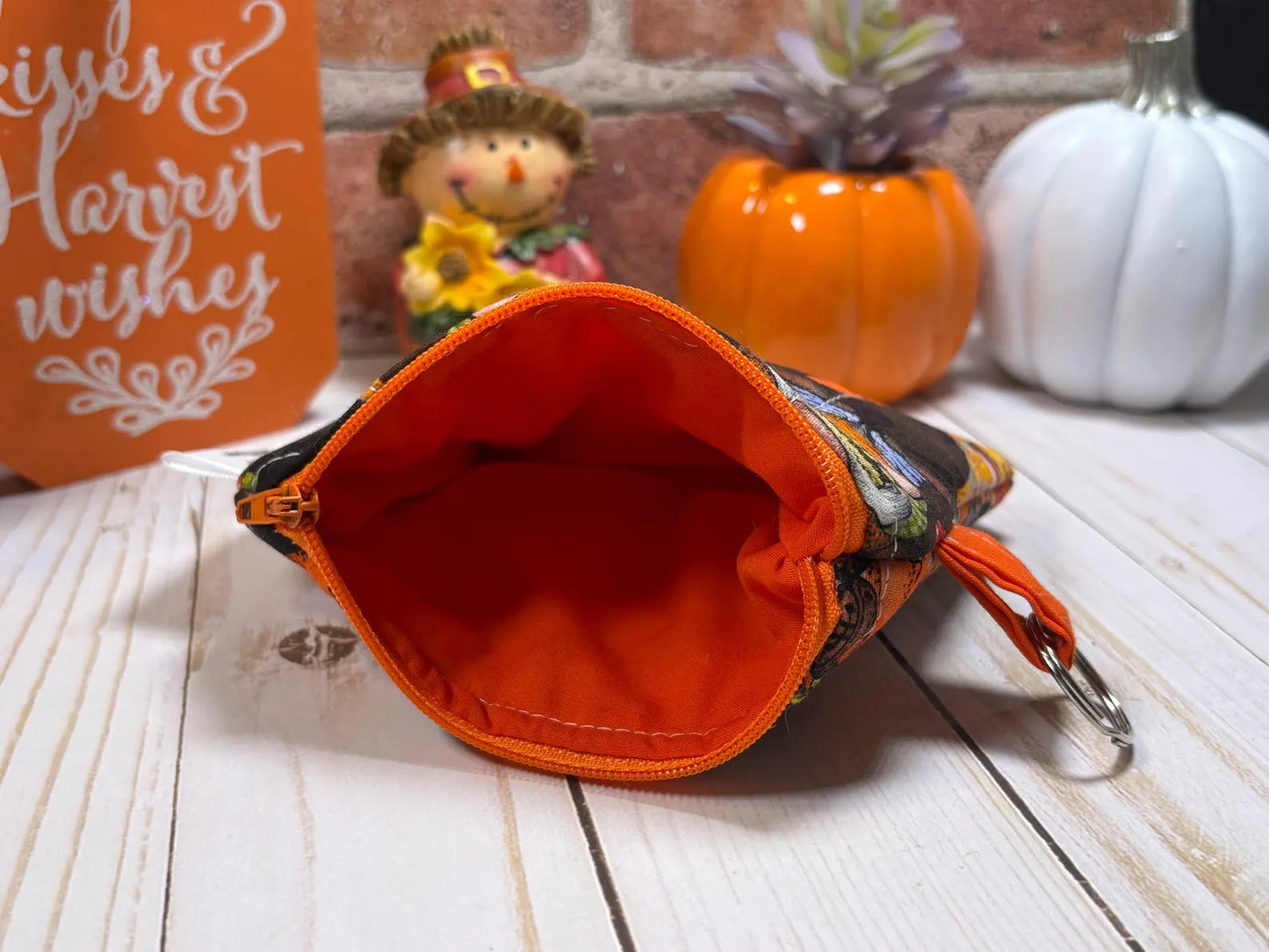 Fall Large Gnome Mini Wallet