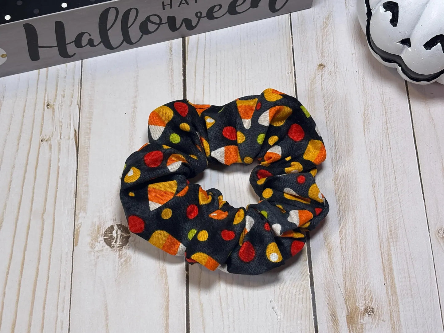 Candy Cane Scrunchie