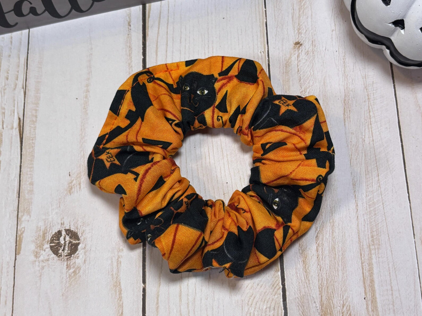 Eek Cat Scrunchie