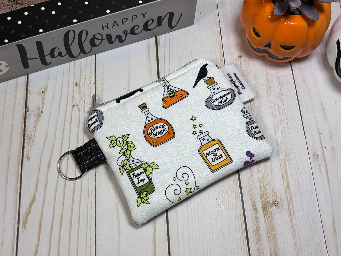 White Potion Mini Wallet