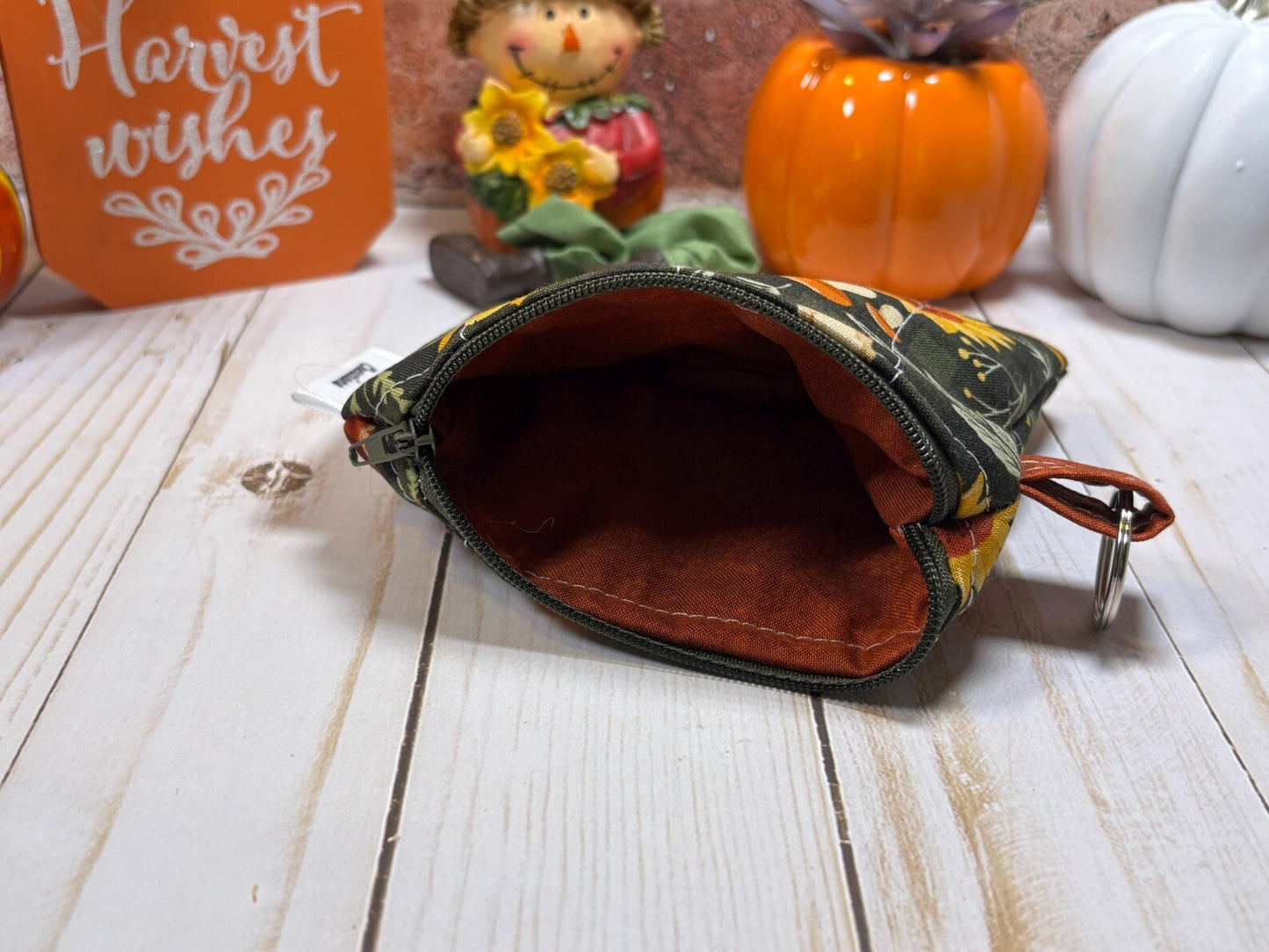 Fall Sunflower Mini Wallet