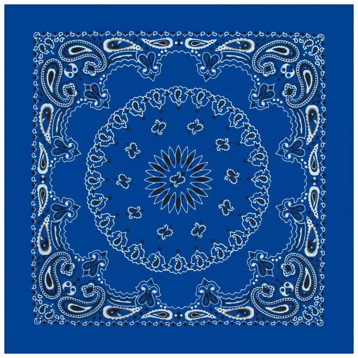 Blue Paisley Bandana Sew a Tote Bag Kit