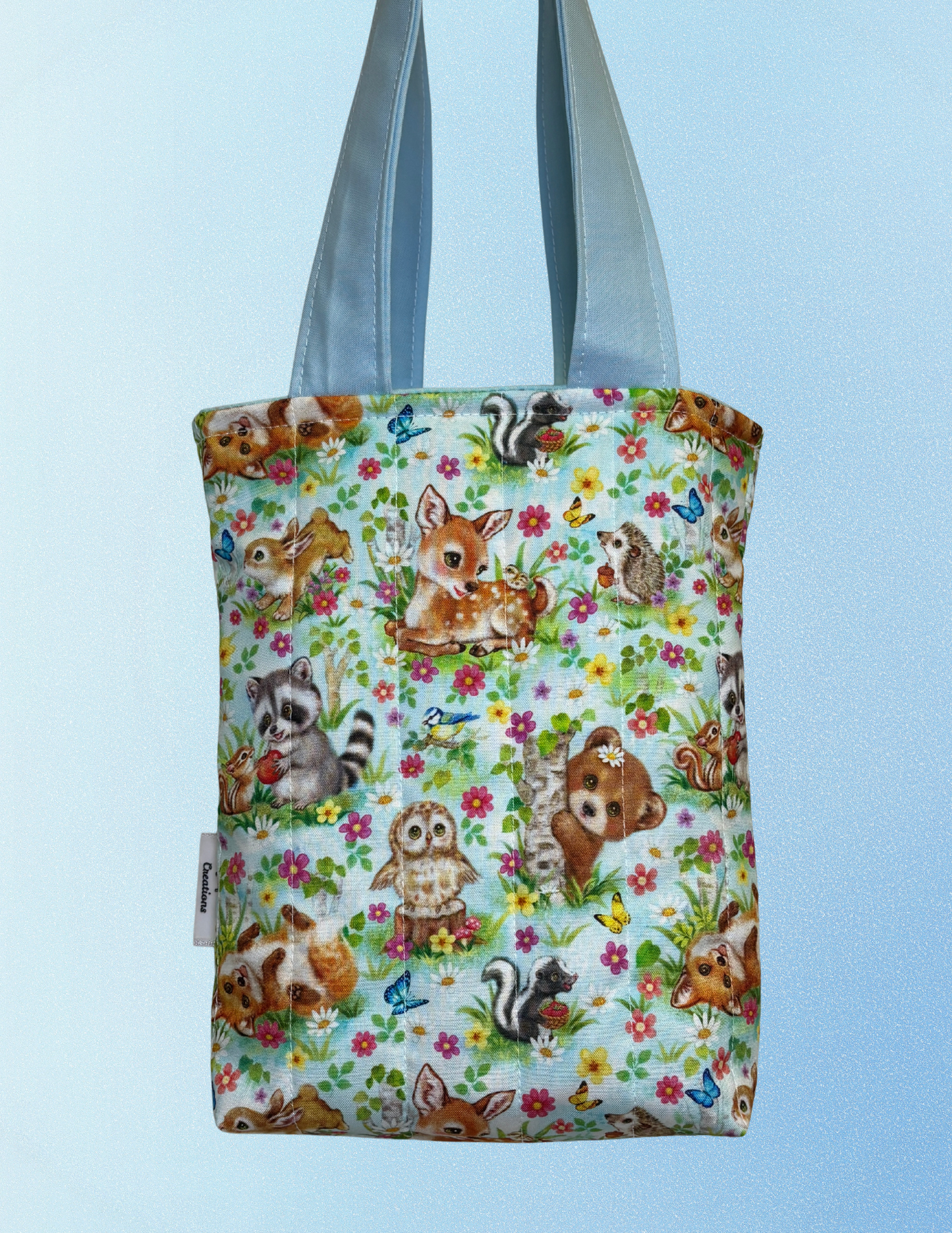 Spring Animals Mini Tote Bag