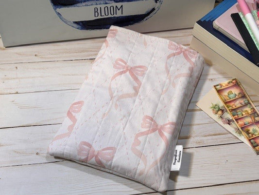 The Big Pink Bow Book Sleeve
