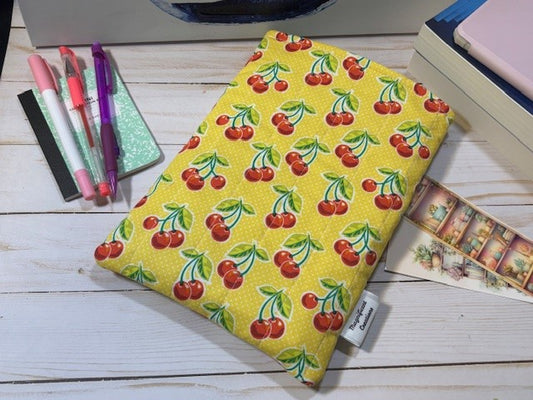 The Cherry on Yellow Book Sleeve
