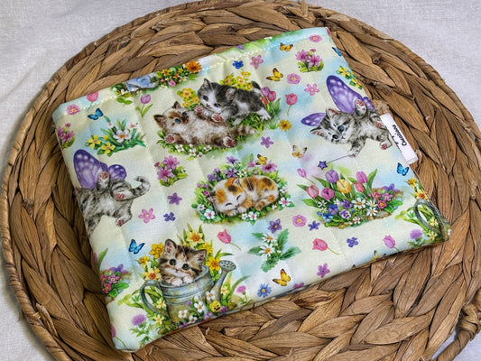 Spring Cats Book Sleeve