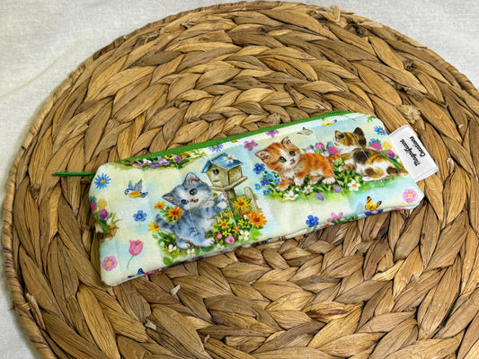 Spring Cats Pencil Case