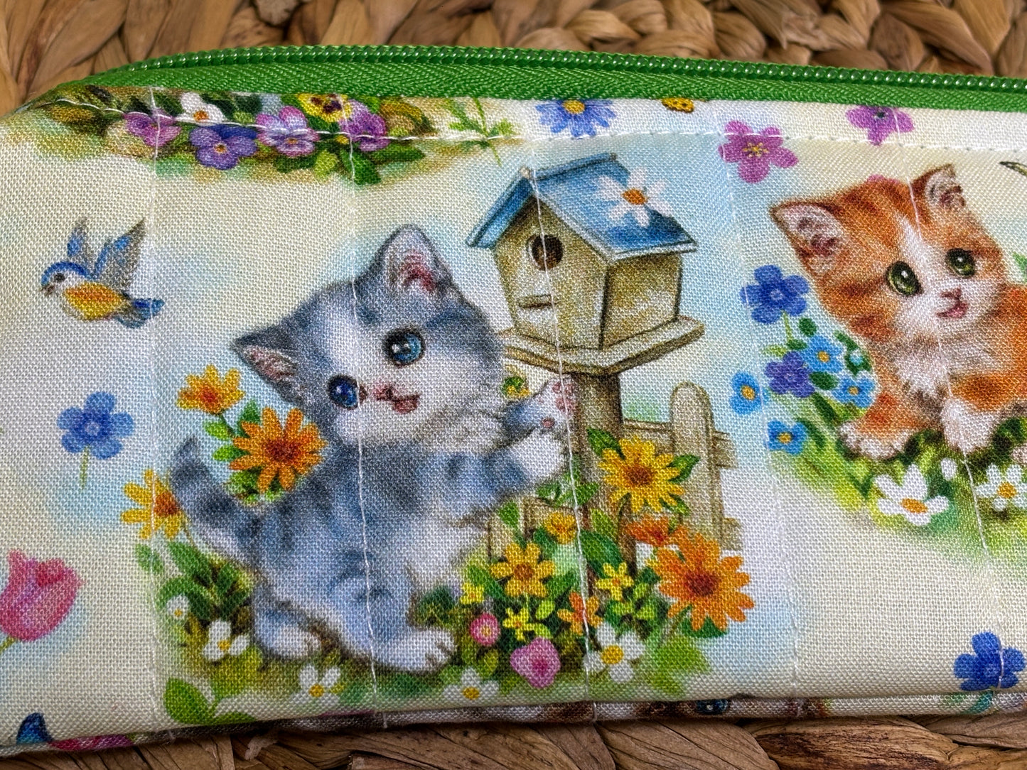 Spring Cats Pencil Case