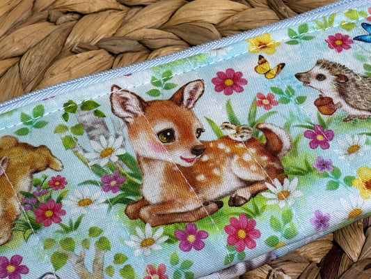 Spring Animals Pencil Case