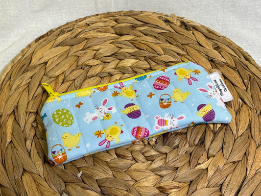 Easter Blues Pencil Case
