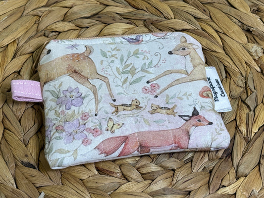 Pink Animals Mini Wallet