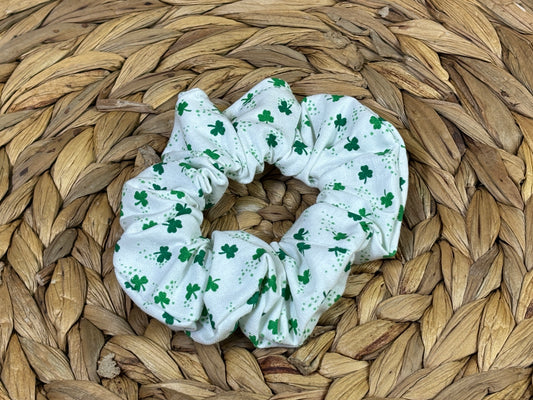 Mini Shamrock Scrunchie