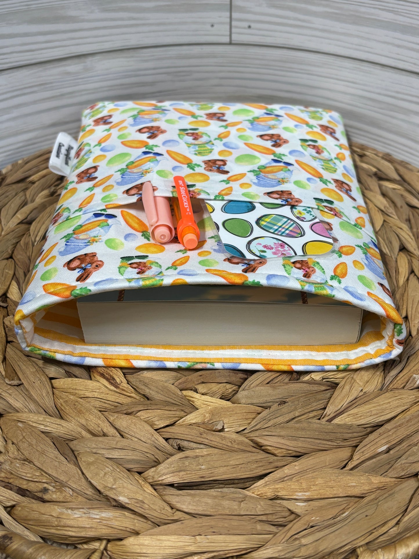 Bunny Gnome with Pocket Book Sleeve