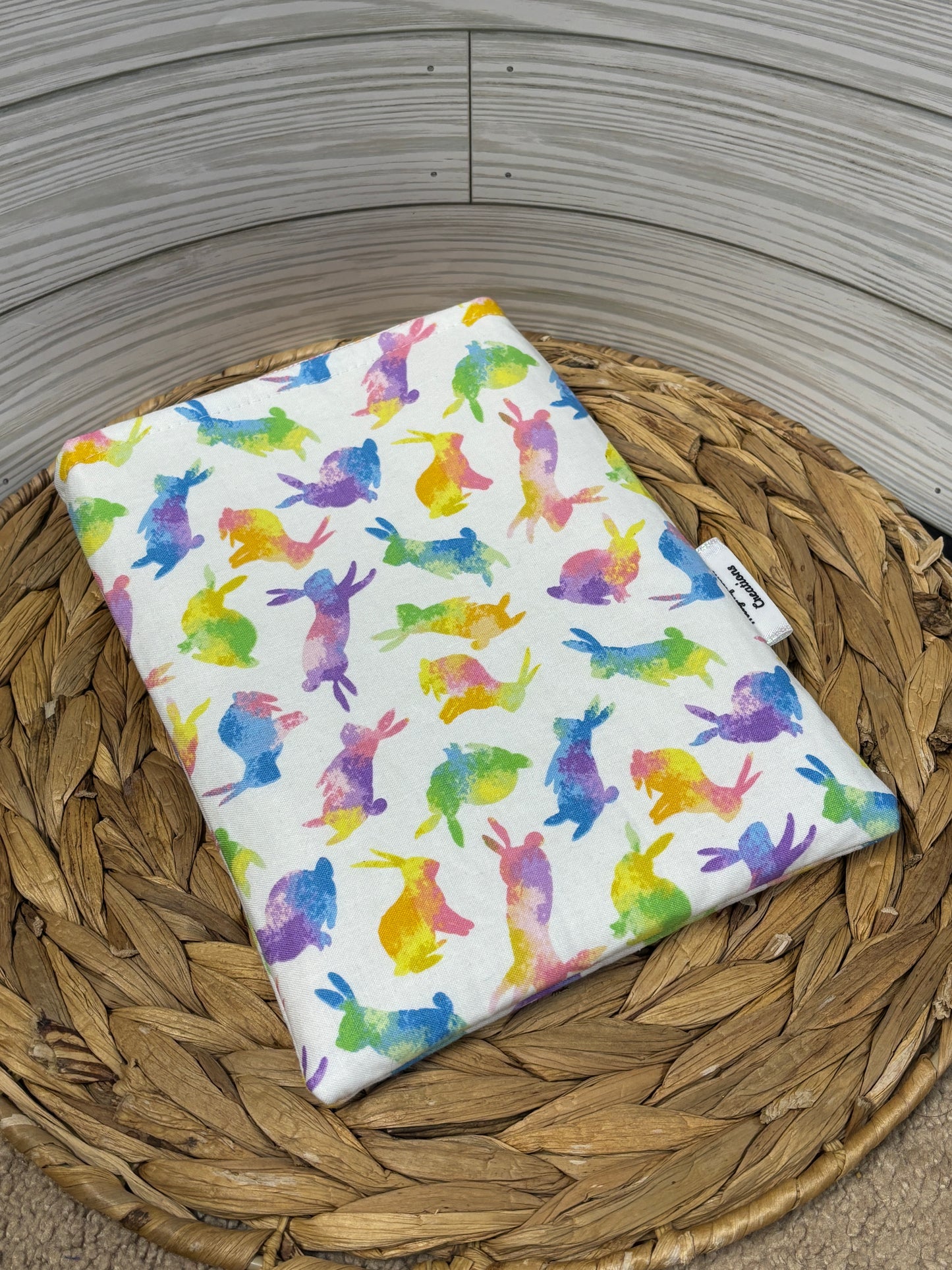 Rainbow Bunnies Book Sleeve