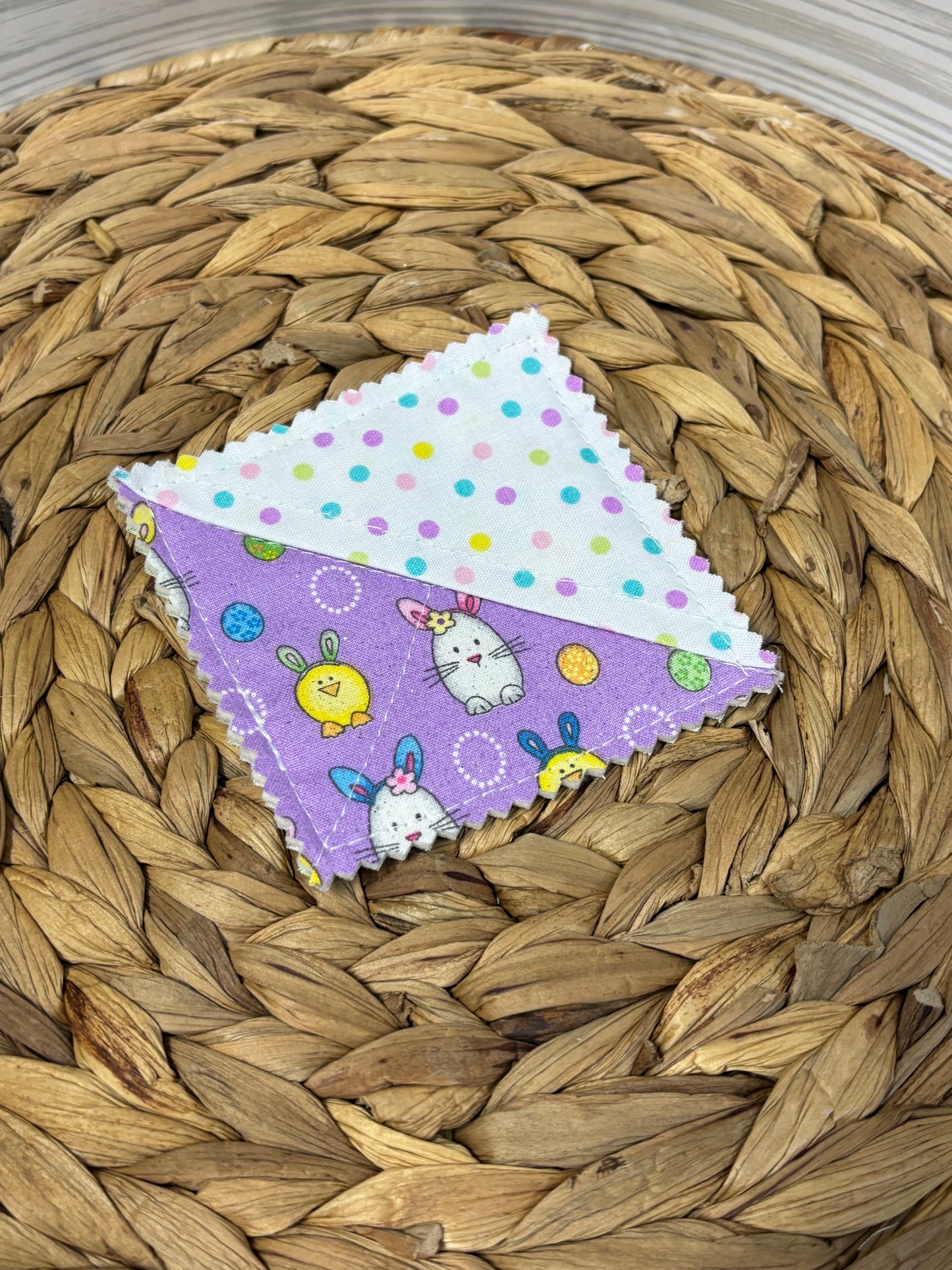 Purple Bunny Corner Bookmark