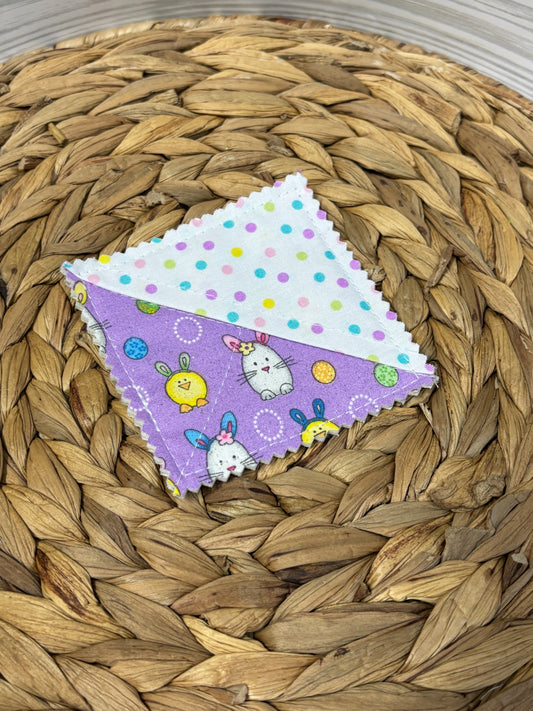 Purple Bunny Corner Bookmark