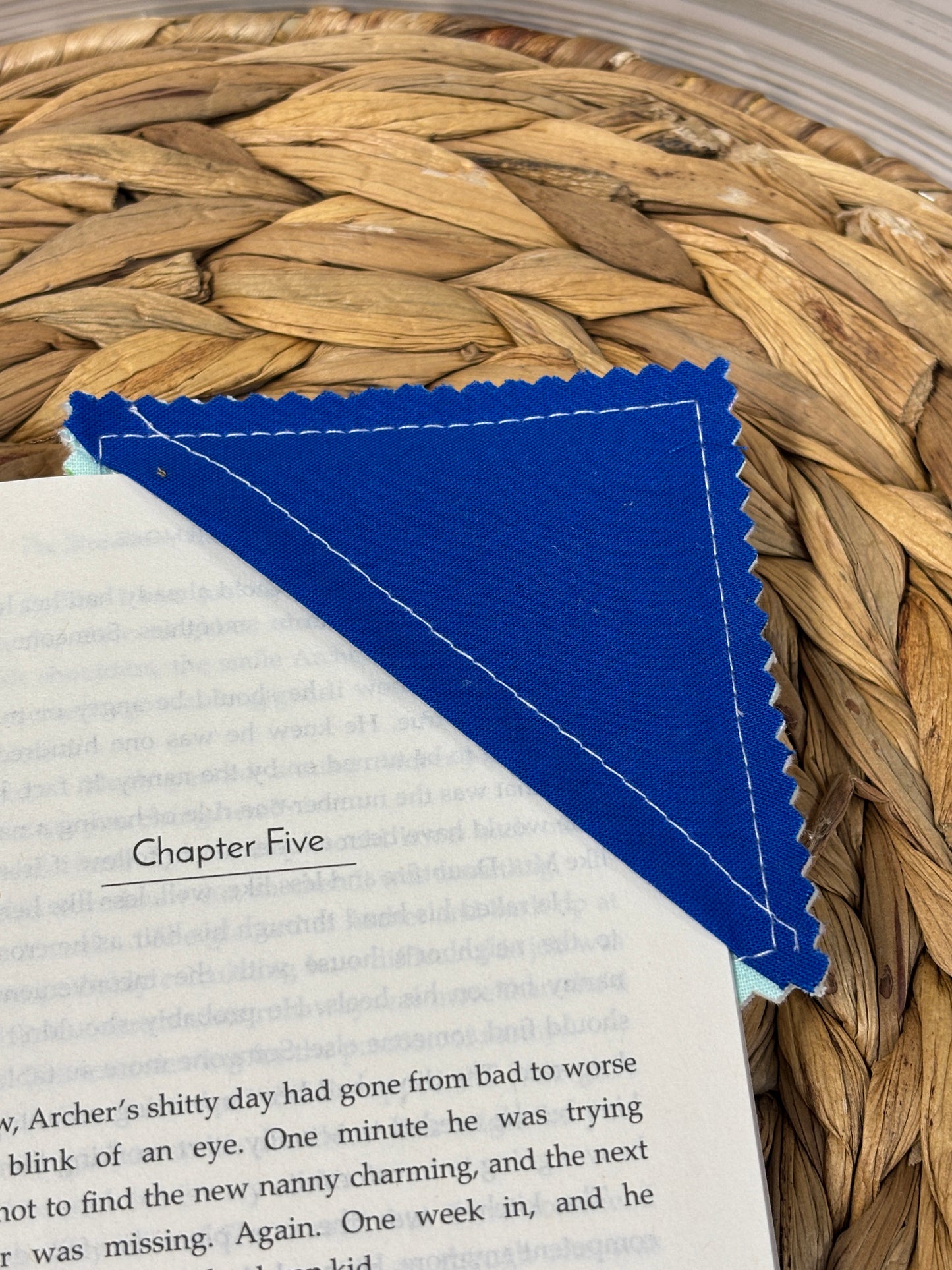 Easter Eggs Corner Bookmark