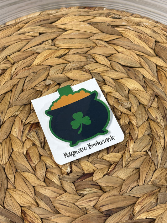 Lucky Cauldron Magnrtic Bookmark
