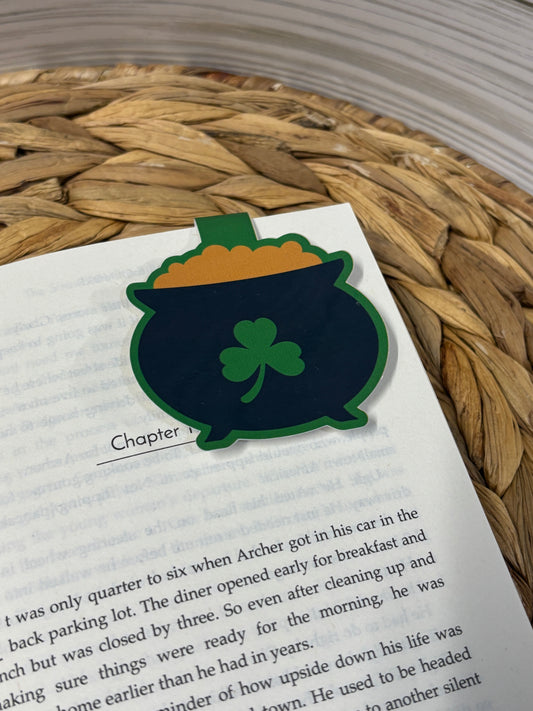 Lucky Cauldron Magnrtic Bookmark