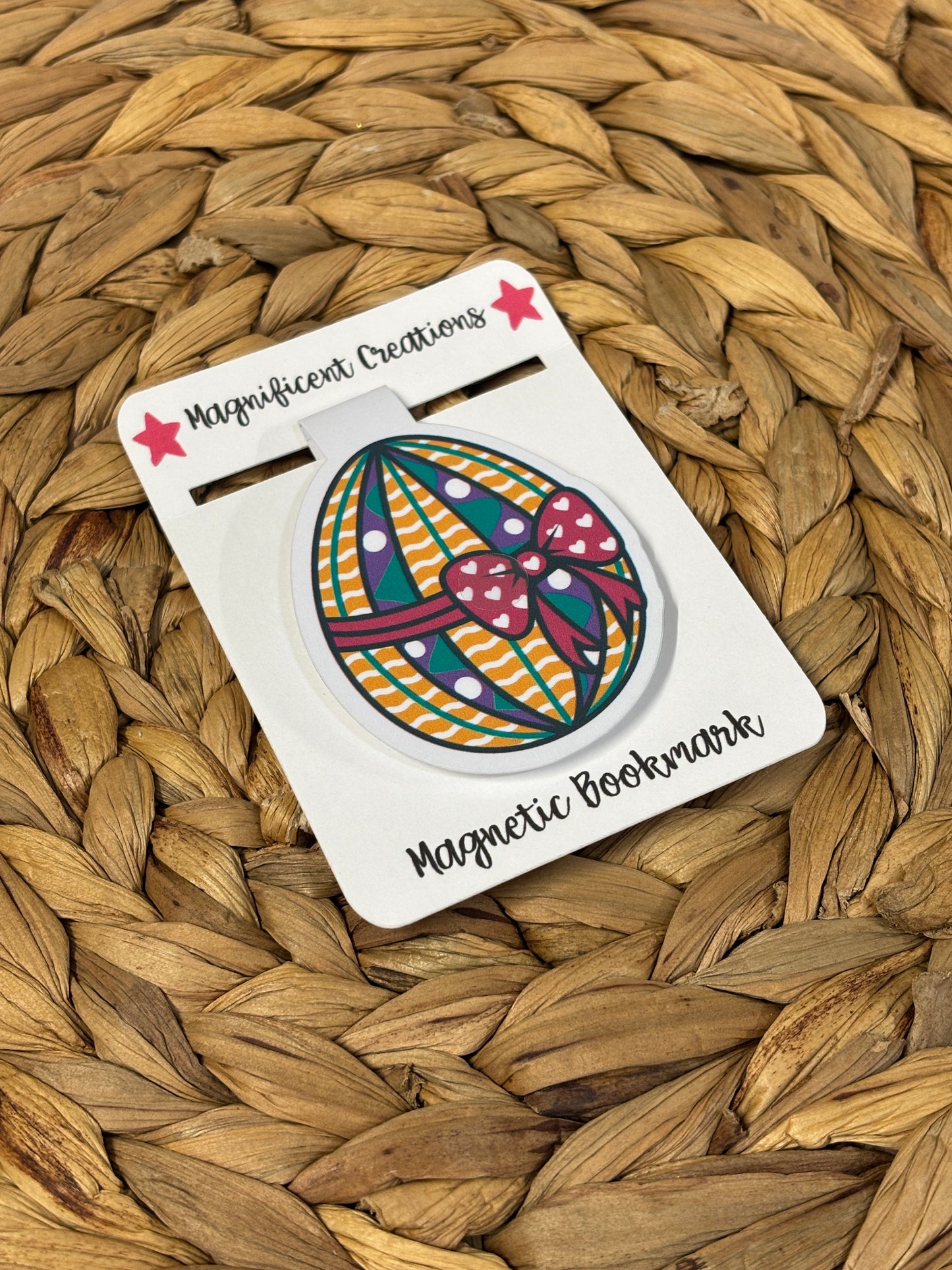 Easter Egg Magnetic Bookmark