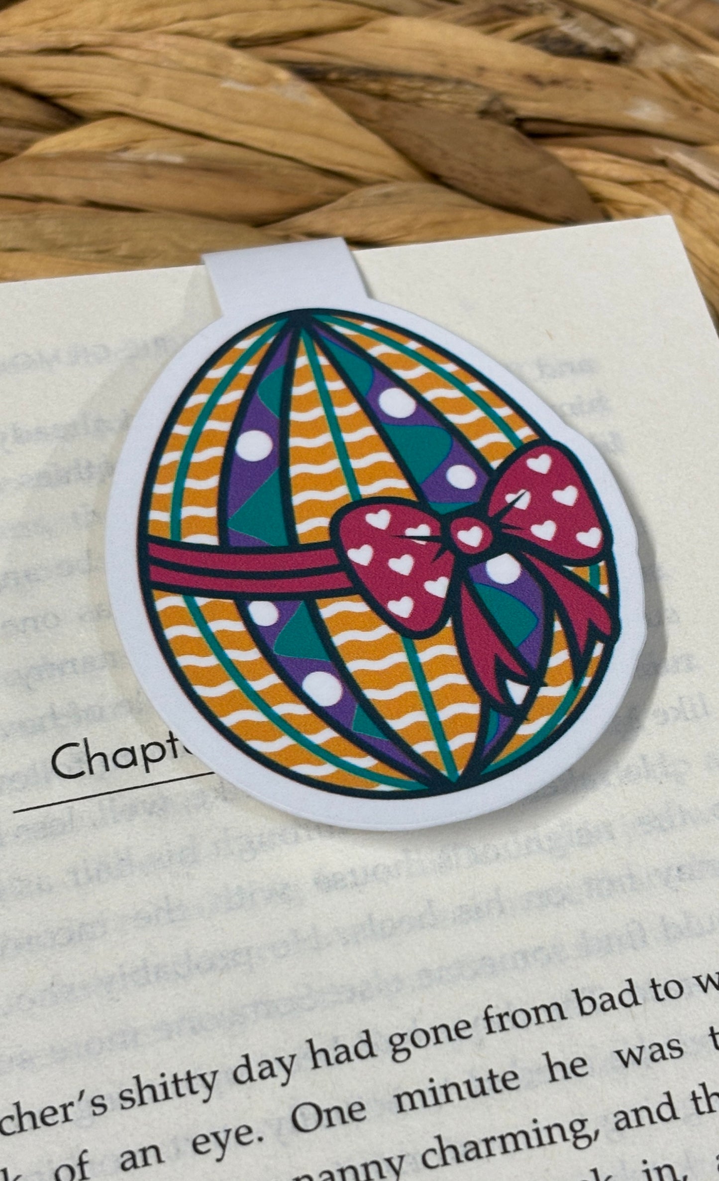 Easter Egg Magnetic Bookmark