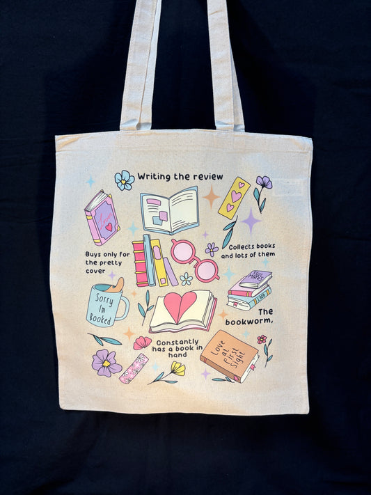 Writing the Review Tote Bag