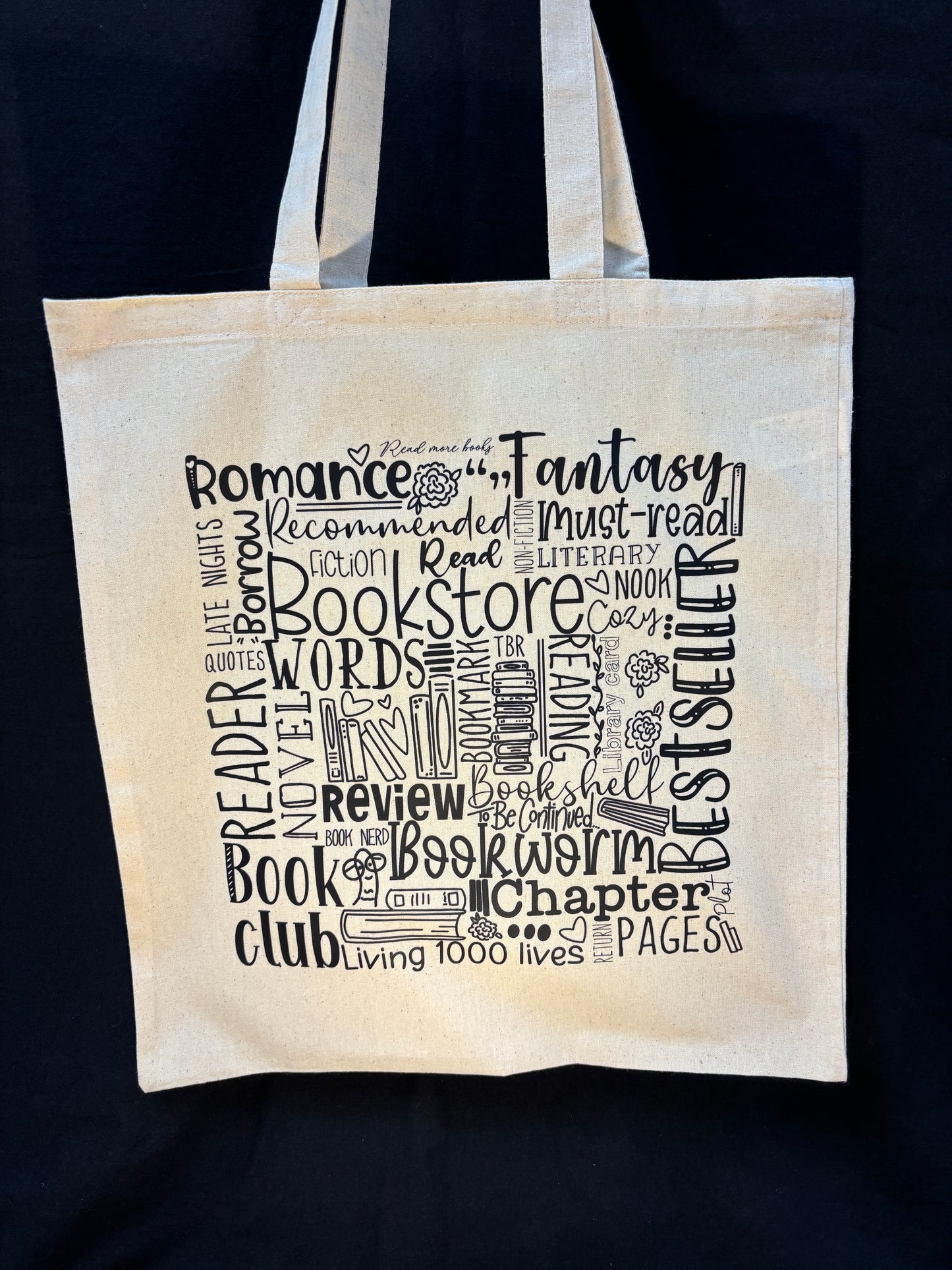 Genre Books Tote Bag