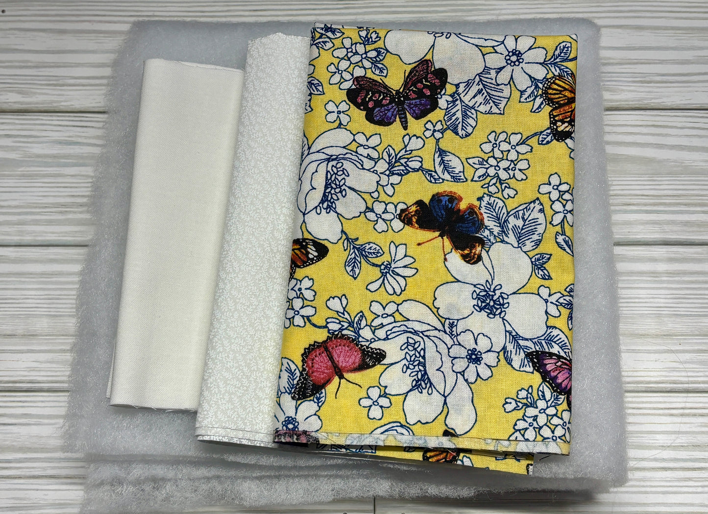 Yellow Butterfly Sew a Tote Bag Kit